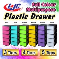 Plastic Drawer Storage Cabinets  4 tier  5 tier / Laci Plastik Drawer / Almari Plastik / 塑料抽屉储物柜