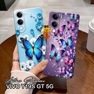 VIVO Y19S GT 5G Softcase VIVO Y04/ VIVO Y29S Beautiful Butterfly Motif/ - Vivo Case - Latest Case [V