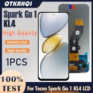 6.67" Original For Tecno Spark Go 1 KL4 LCD Display Touch Screen Digitizer Assembly For Tecno Spark 