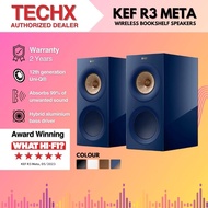 KEF R3 Meta Three-way Bookshelf Speaker with Meta Material Absorption Technology