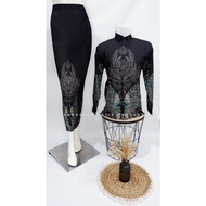 Batik couple/baju batik couple/batik set/batik Long Sleeve/Skirt set