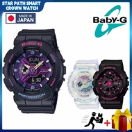 jam tangan perempuan 100% Original Baby G BA-110 Woman Resin strap Girl Japan Quartz wanita Electron