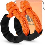 Shackle Lembut, 1/2" X 24" Shackle Ringan (Kekuatan Pecah 56,000 LBS) dengan Sarung Tambahan untuk P
