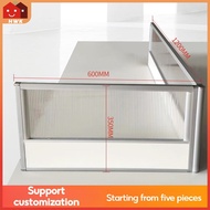 table partition divider office pu block divider partition Customized Office Desktop Perforation-Free