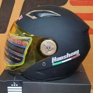 หมวกกันน็อคเต็มใบ Haosheng คุณภาพสูง ขนาดฟรีไซส์ 54-61CM สำหรับผู้ชายและผู้หญิง พร้อมระบบปิด/เปิดไฟต