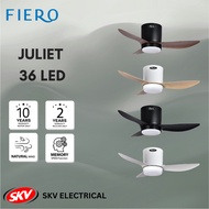 FIERO JULIET 36 INCHES / 46 INCHES / 52 INCHES LED CEILING FAN (DC MOTOR)