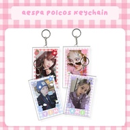 aespa polcos keychain