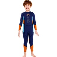 Kids Wetsuit 2.5Mm Neoprene SwimsuitLong Sleeve Wet Suits For Swimming Scuba DivingFull Wetsuit For 