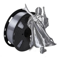 EasyThreed 3D Printer PLA Silk Filament 1.75mm Silky Filament PLA 1KG High Quality 3D PLA Black Silv