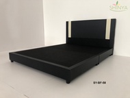 PU Leather Divan Bed Frame (Queen Size)