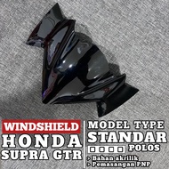 VISOR SUPRA GTR 150 VISOR VARIATION SUPRA GTR 150 FULL ACRYLIC MATERIAL WINDSHIELD STANDARD SUPRA GT