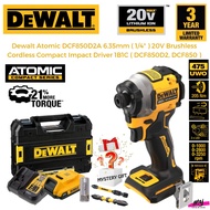 DEWALT Atomic DCF850D2A 6.35mm ( 1/4" ) 20V Brushless Cordless Compact Impact Driver 1B1C ( DCF850D2