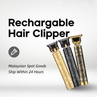 【Ready Stock】Electric Man Shaver Machine Mesin Rambut Mesin Gunting Rambut Wireless Cordless Hair Tr