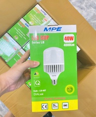 [ Chính Hãng ] LED Bulb thân nhôm MPE LB-60W 80W 100W  - BH 2 NĂM ĐẦU HƯ ĐỔI MỚI