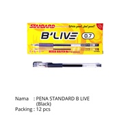 B'Live Standard Pen 0.3mm Black (1 box contains 12 pcs)