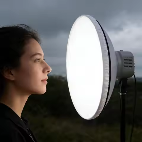 New White Soft Light Diffuser Sock Standard 42/52cm Diffuser Cloth Nylon Studio Strobe Reflector
