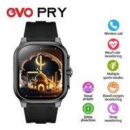EVO PRY Smart Watch with Qibla Pointer Voice Prayer 2.01" HD Display 400mAh Sport Health Bluetooth C