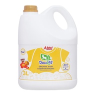 Nước giặt xả quần áo cho bé Docilee Organic - Funny Bee/Bright Star hương mật ong và phấn thơm can 3