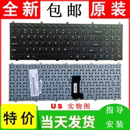 Blue Sky 6-80-W6500-013-1 W65S0-010-1 W65S3 MP-12N73US-430 Keyboard wangh2