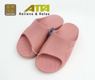 ATTA - 台灣製 ATTA 40厚防水均壓健康拖鞋 - 粉紅 (2 款呎吋可選)(平行進口)