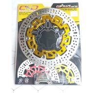 PIRINGAN CAKRAM DEPAN VARIASI CND DELKEVIC ORIGINAL MODEL KTC DISC BRAKE 260MM FLOATING CNC LUBANG 5