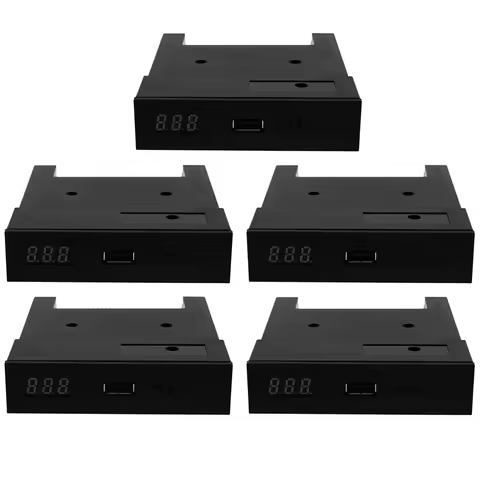 5X Version Sfr1m44-U100K Black 3.5 Inch 1.44Mb USB Ssd Floppy Drive Emulator For Yamaha Korg Roland 