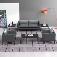 Modern Simple Office Sofa Business Meeting Guest Reception Office Sofa Coffee Table Combination Offi