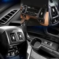 Fit for Kia Sorento 2021 2022 2023 Carbon Fiber Printed Interior Accessories Decor Cover Trim