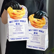 Egg Tart Box Egg Tart Packaging Box 4pcs Disposable Packaging Box Portuguese Egg Tart Plate Tart Com