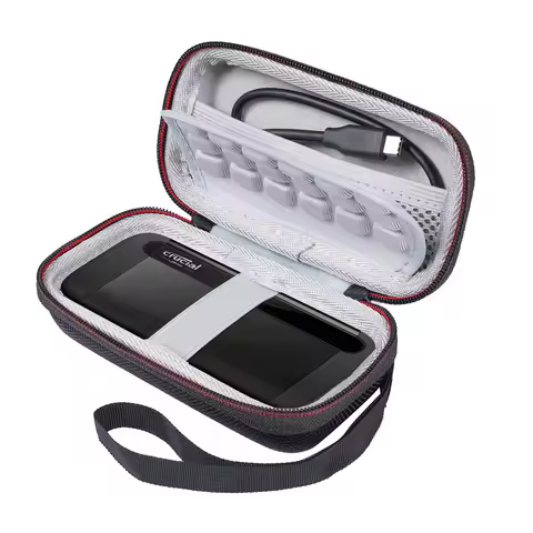Hard Protective carry Case Portable SSD External Solid State Drives storage bag case for for Crucial