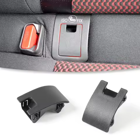 Car Rear Child Safety Seat Cover Seat Buckle ISOFIX Cover for Nissan Qashqai J11 2013-2022 88639-DF3