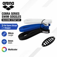 ARENA Cobra Series Swim Goggles Silicone Strap Kit Replacement Strap Set for Cobra Goggles