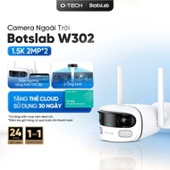 [GIVE CLOUD CARD]BOTSLAB W302 Outdoor Camera 2 Wide Angle Eyes - Night Vision Video - Waterproof