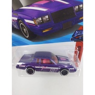 UNGU GOLDEN CARS - HOT WHEELS 87 BUICK REGAL GNX PURPLE 87 NIGHT SPEED THREG RACING CAR