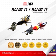 EXP Blast 17 Woodmade Splash Jump Frog Slash Bait Lure Snakehead Top