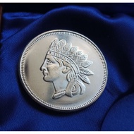 Indian Head Cent Large Silver 1 Ounce .999 Medal