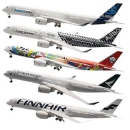 Air Passenger A350 Simulation Aircraft Model Civil Aircraft Passenger Aircraft Wheel with Light Prot