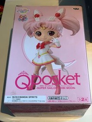 🎀🛍 疫情在家必買,即時/即日交收少女🎀美少女戰士figure QP QPOSKET 人氣罕有🔥豆釘兔小小兔B款罕有款色粉色🟥🟨🟩可愛SUPER SAILOR CHIBI MOON BANDAI BA