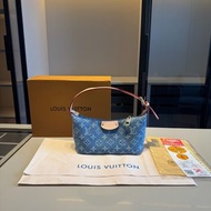 LV 牛仔丹寧飯盒包