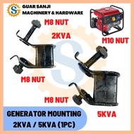 GENERATOR MOUNTING 2KVA/5KVA TAPAK GETAH GEN SET GENERATOR ENJIN PUMP ENGINE MOUNTING (1PC)