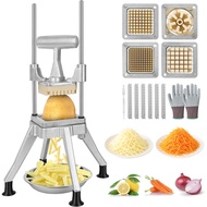 Commercial Vegetable Chopper Dicer w/3 Replacement Blades Onion Dicer Commercial Heavy Duty Vegetabl