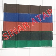 ATAP SPANDEK PASIR LEBAR EFEKTIF 1.050 TEBAL 0.30mm HITAM