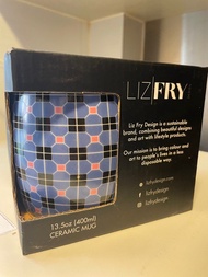 Liz Fry Design Ceramic Mug 懷舊咖啡杯 