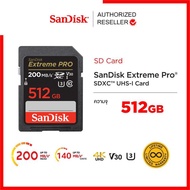 SanDisk Extreme Pro SD  Speed R 200MBs 32 /64/128/256/512/1TB (SDSDXXD) เมมโมรี่การ์ด SDCARD กล้องถ่