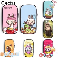 CACTU Labubu Pencil Bag, Cute Cartoon Large Capacity Pencil Cases, Gift Stationery Box for Labubu