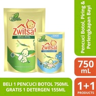 Zwitsal Baby Bottle Cleanser Sabun Cuci Botol- 750Ml Free Detergent