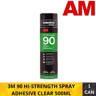 3M™ 90 HI-STRENGTH SPRAY ADHESIVE CLEAR 500ML