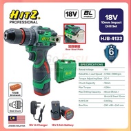 HITZ IMPACT DRILL CORDLESS BRUSHLESS HJB-4133