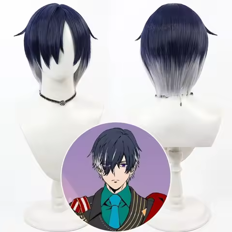 Shall we Date Obey Me! Cosplay Wig Short Heat Resistant Synthetic Hair Halloween Carnival Party Role