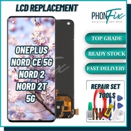 LCD ONE PLUS NORD CE 5G / ONE PLUS NORD 2 5G / ONE PLUS NORD 2T 5G TOUCH SCREEN BY 𝑷𝒉𝒐𝒏𝑭𝒊𝒙  - NO FIN